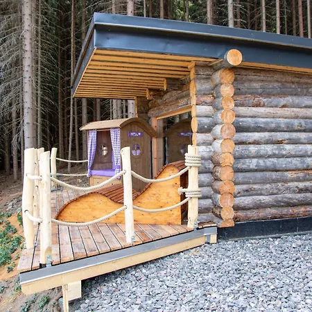 Ferienhaus Erzgebirgsidyll Breitenbrunn - Waldhaus