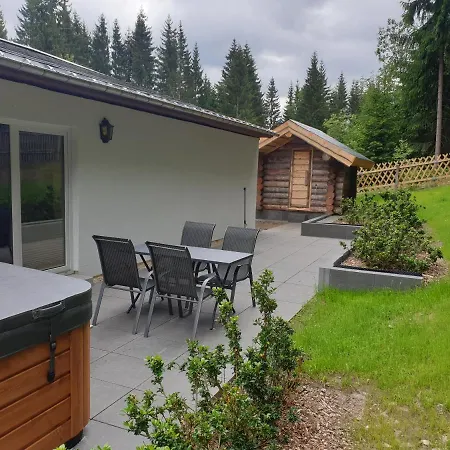Erzgebirgsidyll Breitenbrunn - Waldhaus بيت للعطل Neuer Anbau