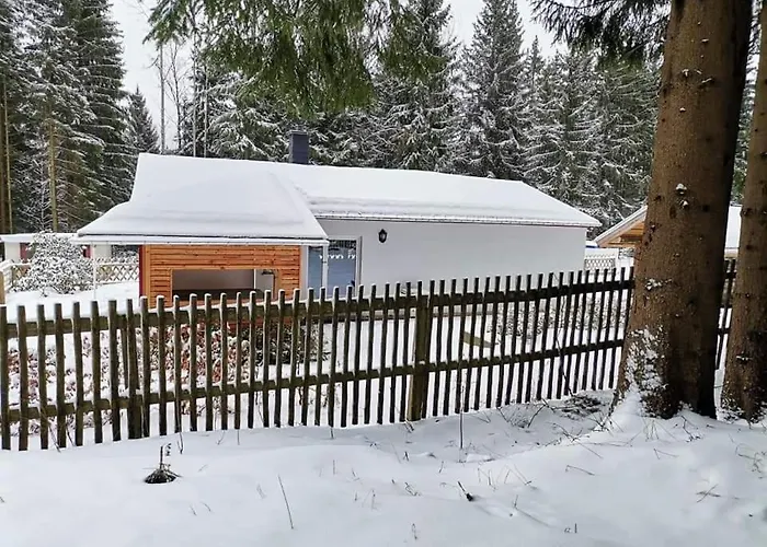 度假居 Erzgebirgsidyll Breitenbrunn - Waldhaus