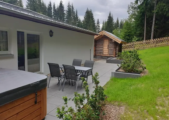 Erzgebirgsidyll Breitenbrunn - Waldhaus 度假居 Neuer Anbau